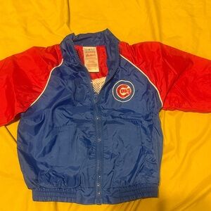 Genuine Merchandise Blue and Red Kids Puffer Jacket